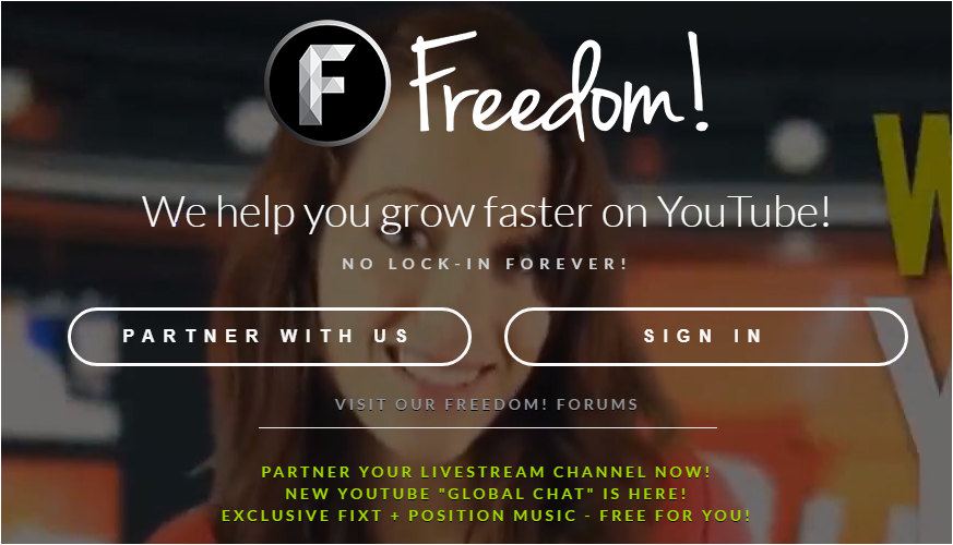 grow your youtube revenue by joining freedom youtube partner