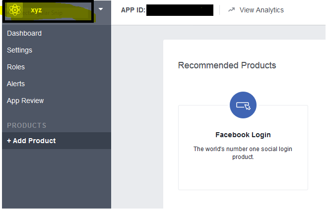 How to find the facebook app ID