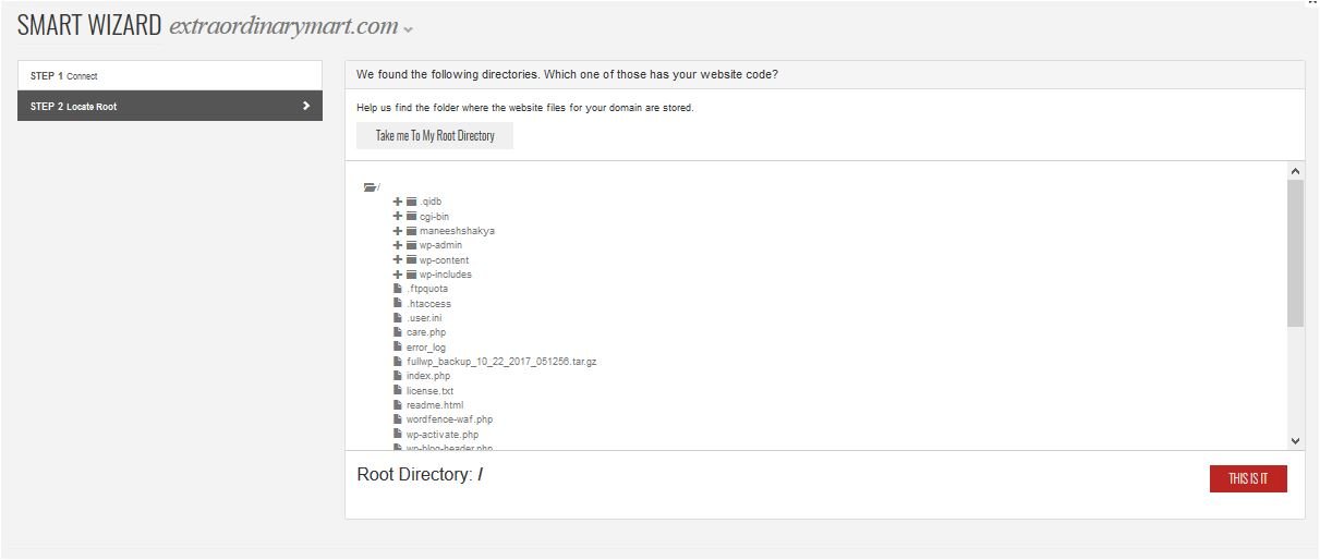 allow the sitelock to access the WordPress core file and scan