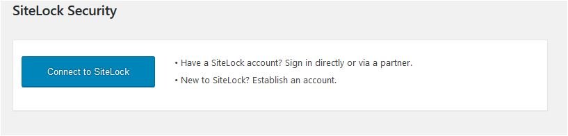 configure sitelock security plugin
