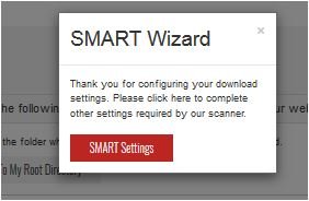 you have successfully connected FTP account with sitelock smart wizard
