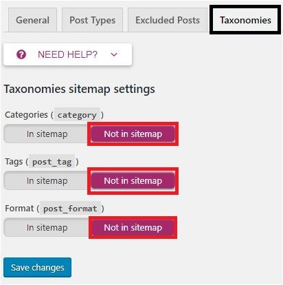 How to create xml sitemap for WordPress 4