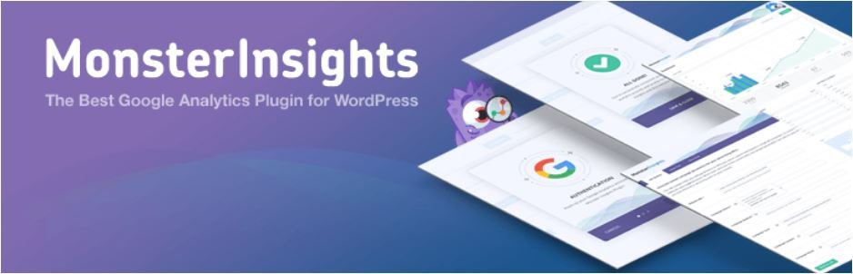 WordPress Google analytics MonsteInsights