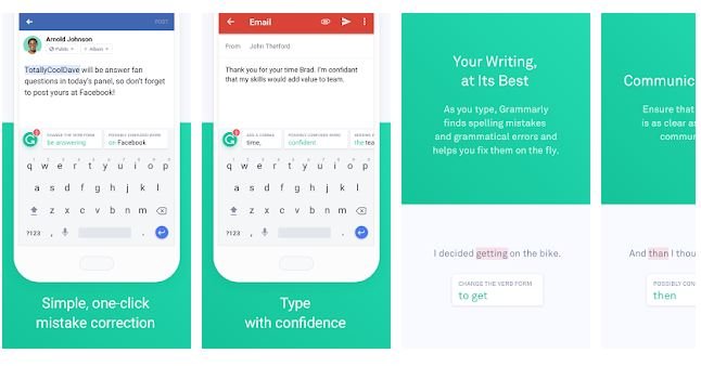 Grammarly app for bloggers