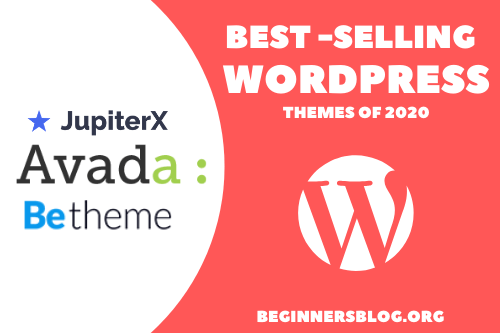 Bestselling wordpress themes of 2020