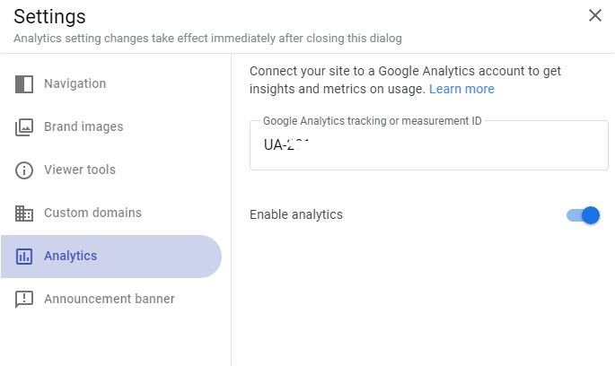 Google sites tutorial- how to connect google sites with analytics