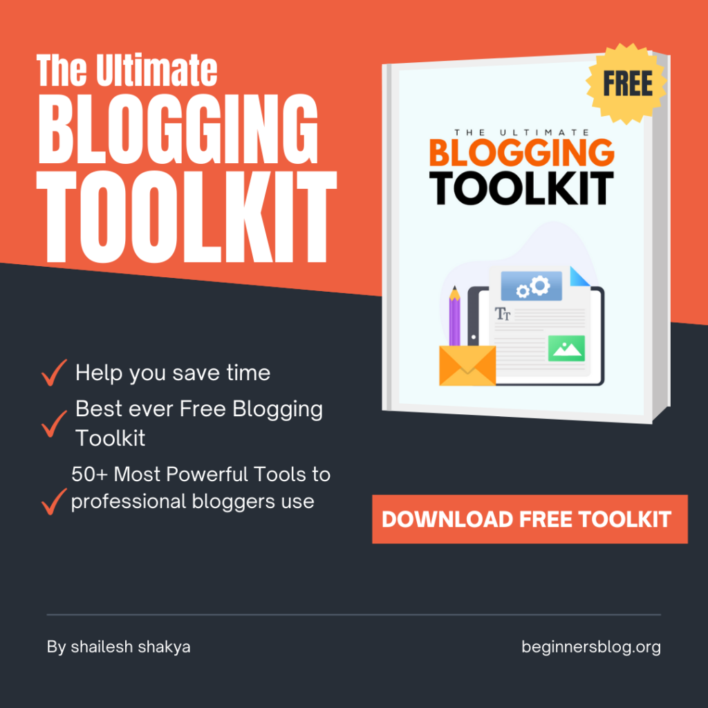 The ultimate blogging toolkit - banner