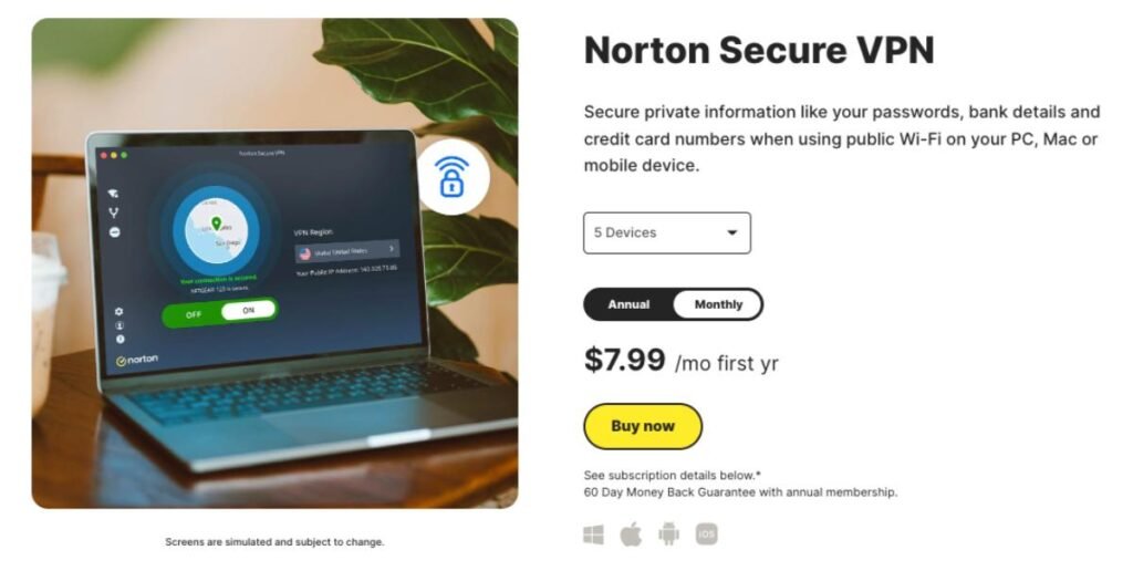 Norton VPN _ Norton Secure VPN pricing