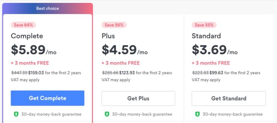 NordVPN PRICING